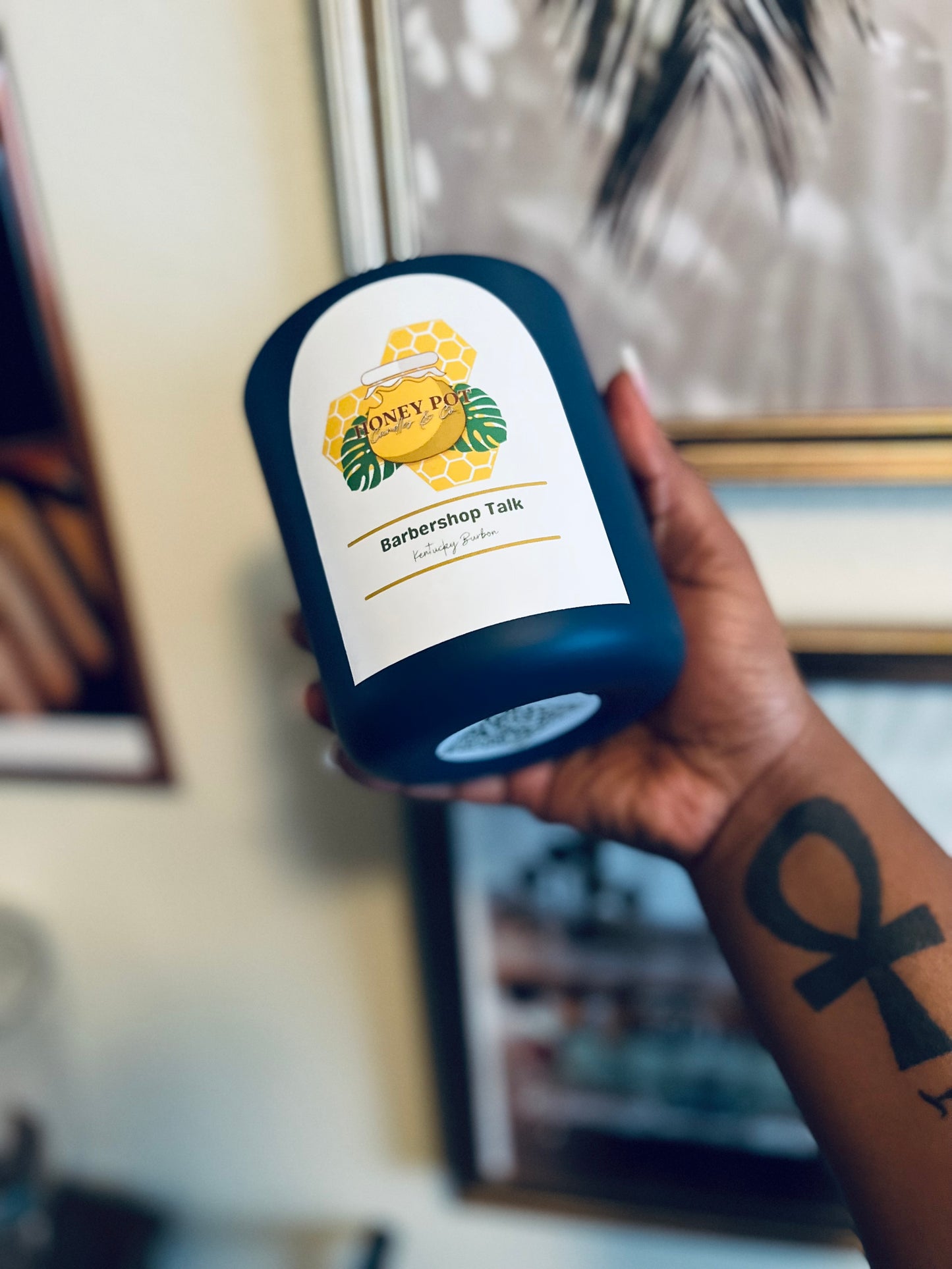 Barbershop Talk Candle